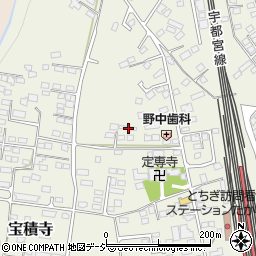 栃木県塩谷郡高根沢町宝積寺2456-1周辺の地図