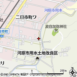 石川県金沢市花園八幡町ロ95周辺の地図