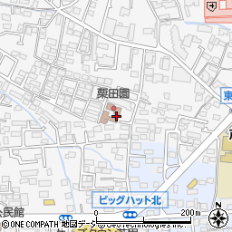 長野県長野市栗田103-2周辺の地図