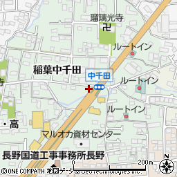 長野県長野市稲葉2065-10周辺の地図