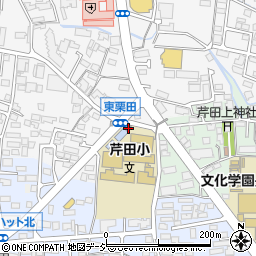 長野県長野市栗田19周辺の地図