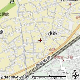 長野県長野市安茂里1431周辺の地図
