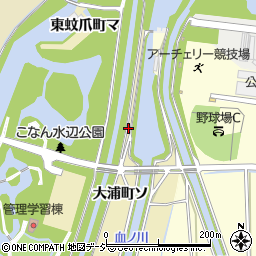 石川県金沢市大浦町ソ周辺の地図