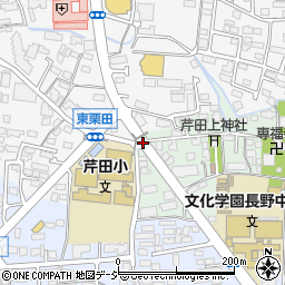 芹田小前周辺の地図