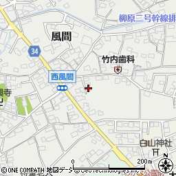 立田荘周辺の地図