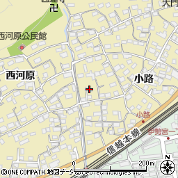 長野県長野市安茂里1441周辺の地図