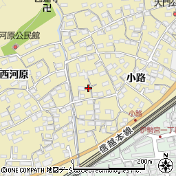 長野県長野市安茂里1440周辺の地図