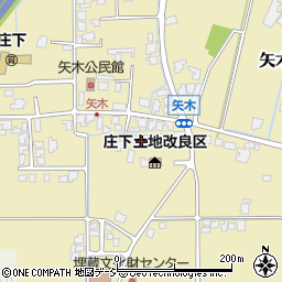 富山県砺波市矢木26-1周辺の地図