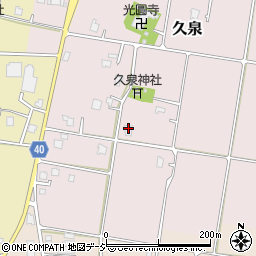 富山県砺波市久泉51-2周辺の地図