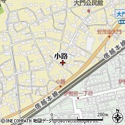 長野県長野市安茂里1362周辺の地図
