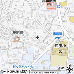 長野県長野市栗田97周辺の地図