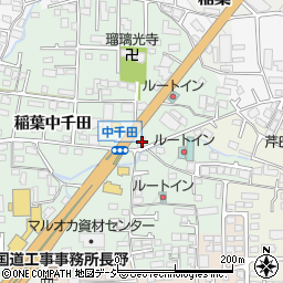 長野県長野市稲葉2014周辺の地図