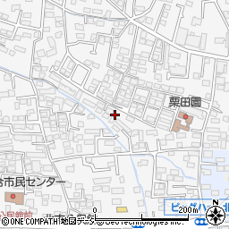 長野県長野市栗田124-9周辺の地図