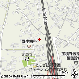 栃木県塩谷郡高根沢町宝積寺2462周辺の地図