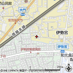長野県長野市安茂里1729-2周辺の地図