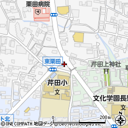 長野県長野市栗田18周辺の地図