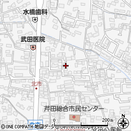 長野県長野市若里北市周辺の地図