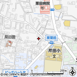 長野県長野市栗田84周辺の地図