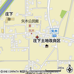 富山県砺波市矢木34周辺の地図