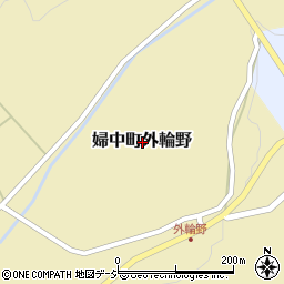 富山県富山市婦中町外輪野周辺の地図
