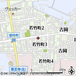 北伸富山支店周辺の地図