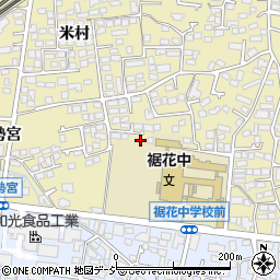 長野県長野市安茂里2156-5周辺の地図
