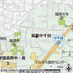長野県長野市稲葉2251-1周辺の地図
