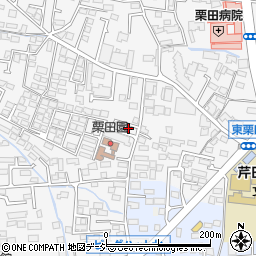 長野県長野市栗田105-17周辺の地図