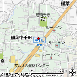 長野県長野市稲葉2058周辺の地図