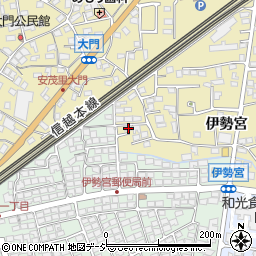 長野県長野市安茂里1729-3周辺の地図