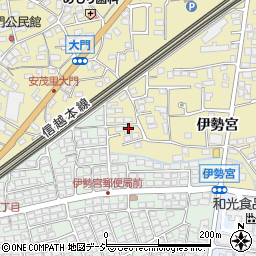 長野県長野市安茂里1729-6周辺の地図