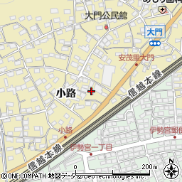 長野県長野市安茂里1348周辺の地図