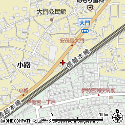 長野県長野市安茂里1347周辺の地図