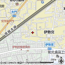 長野県長野市安茂里1725周辺の地図