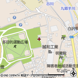 栃木県宇都宮市白沢町1596周辺の地図