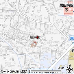 長野県長野市栗田105-15周辺の地図