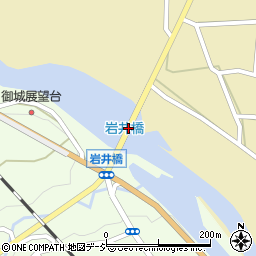 岩井橋周辺の地図