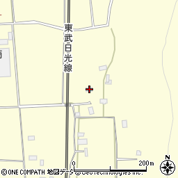 栃木県鹿沼市板荷1316周辺の地図