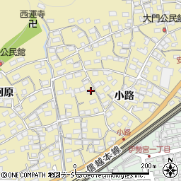 長野県長野市安茂里1427周辺の地図