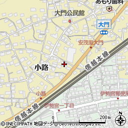 長野県長野市安茂里1348-2周辺の地図