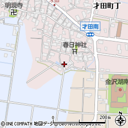 石川県金沢市才田町甲99周辺の地図
