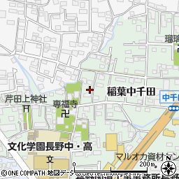 長野県長野市稲葉2262周辺の地図