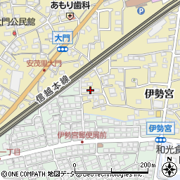長野県長野市安茂里1730周辺の地図