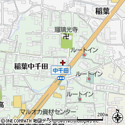 長野県長野市稲葉2057周辺の地図