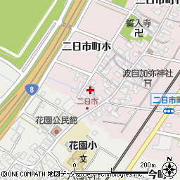 石川県金沢市二日市町ホ周辺の地図