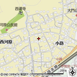 長野県長野市安茂里1419周辺の地図