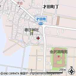 石川県金沢市才田町甲17周辺の地図