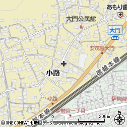 長野県長野市安茂里1371周辺の地図