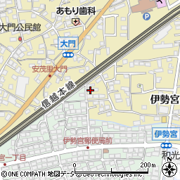 長野県長野市安茂里1730-1周辺の地図