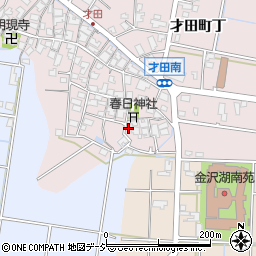 石川県金沢市才田町甲6周辺の地図